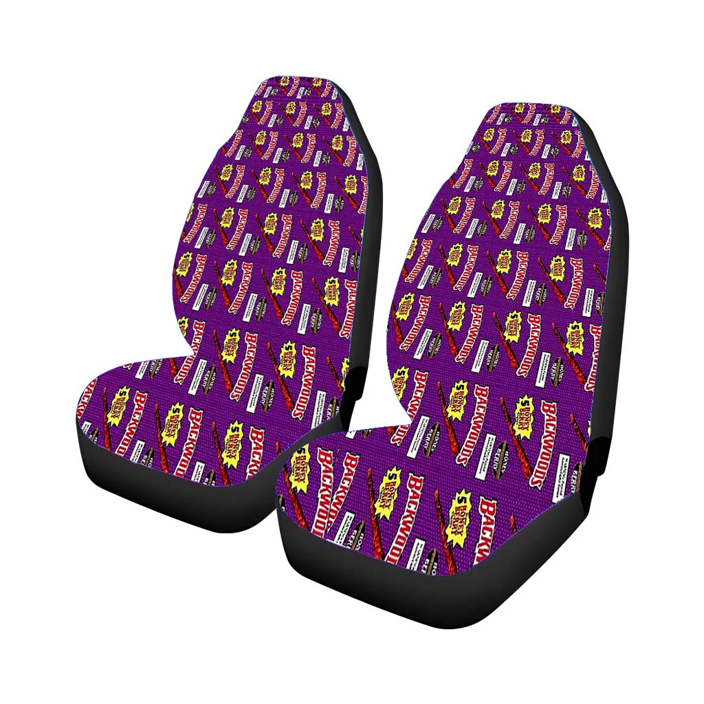 Backwoods Honey Berry Pattern Car Front Seat Covers