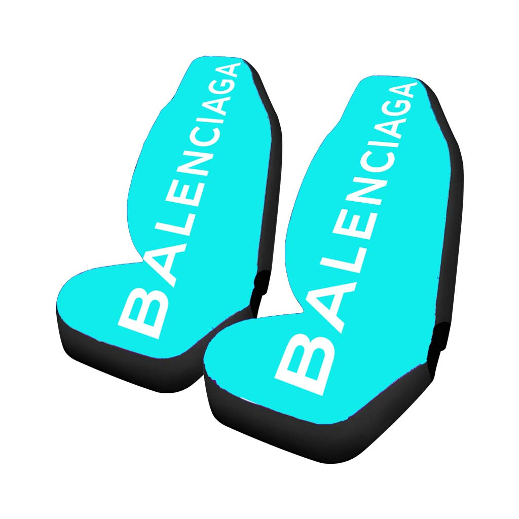 Balenciaga Logo Tosca Car Front Seat Covers