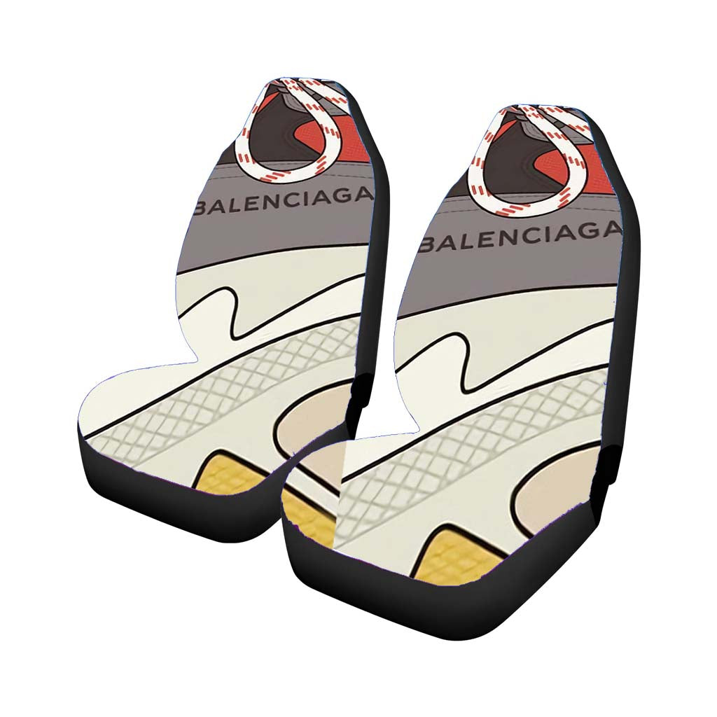 Balenciaga Shoes Logo Car Front Seat Covers