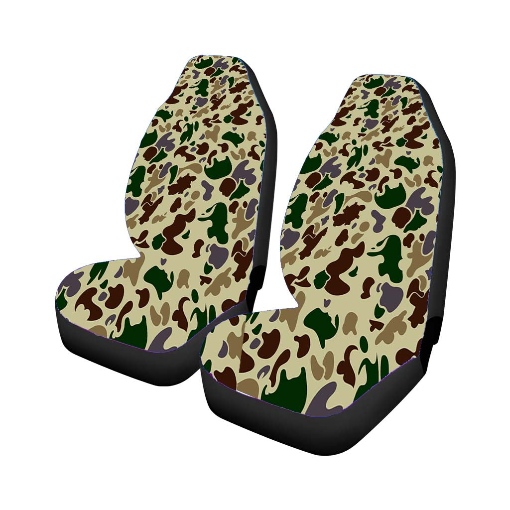 Bape Camo Pattern Car Front Seat Covers