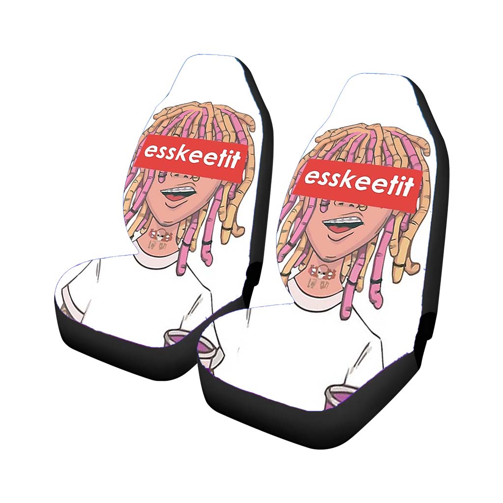 Bape Esskeetit Car Front Seat Covers