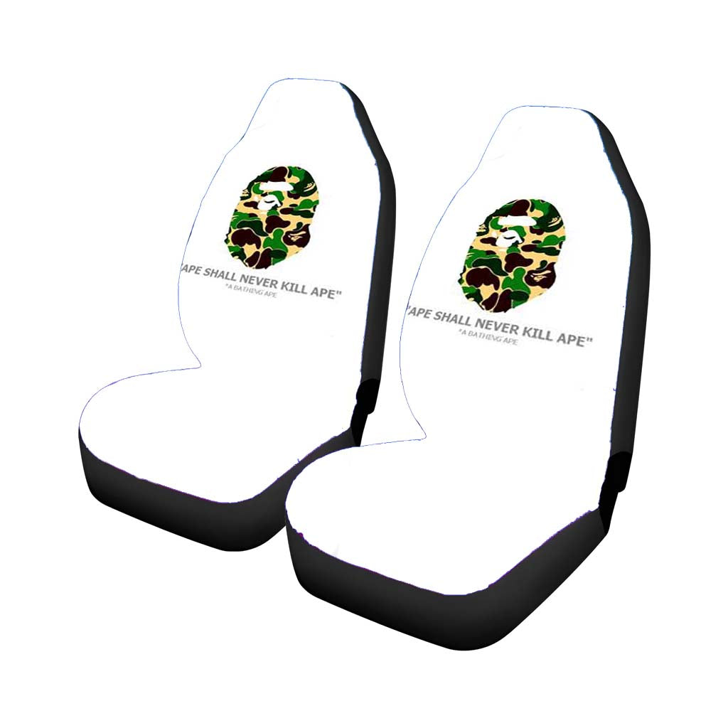 Bape Simple Wallpaper Car Front Seat Covers