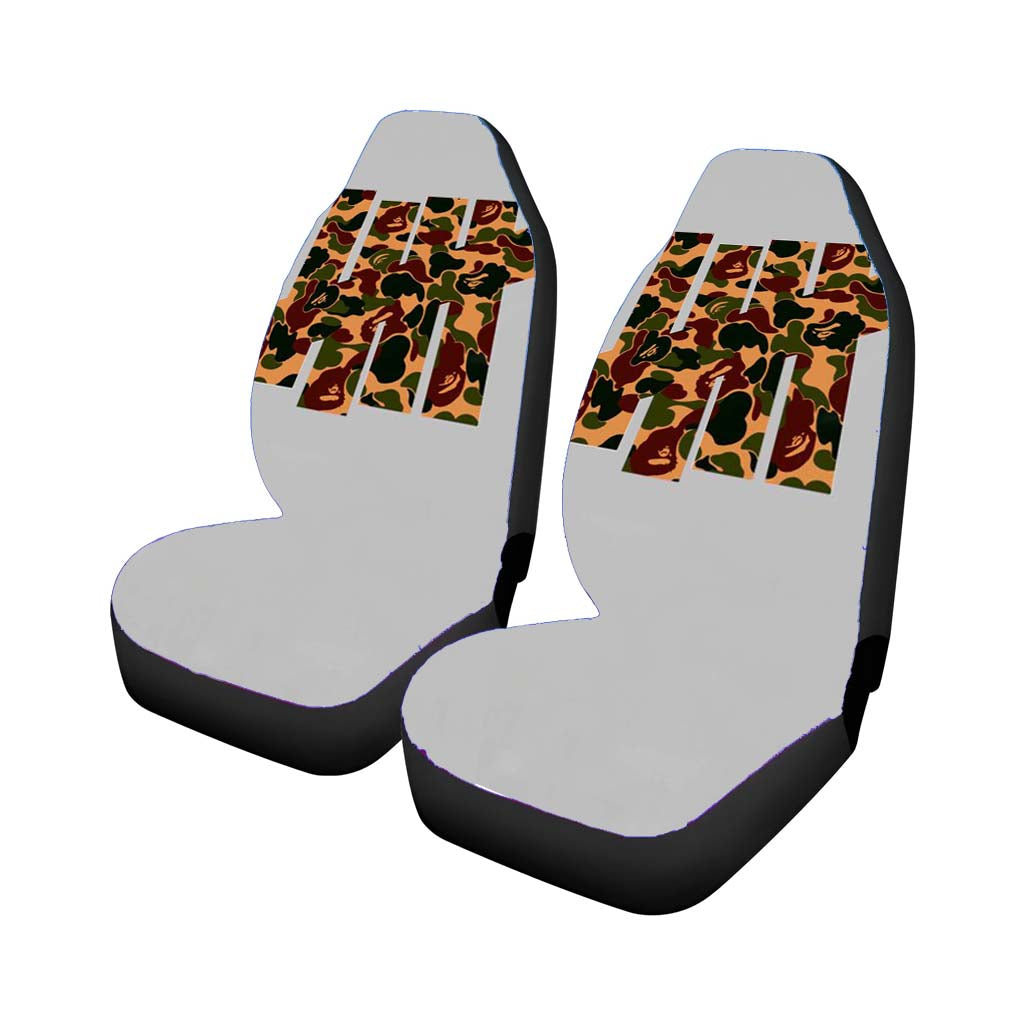 Bape X Undefeated Car Front Seat Covers