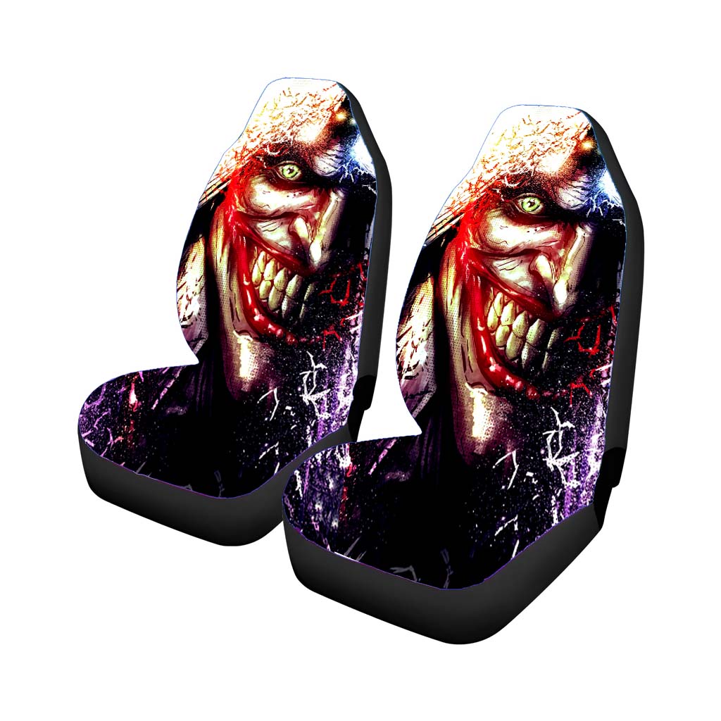 Batman And Joker Art Car Front Seat Covers
