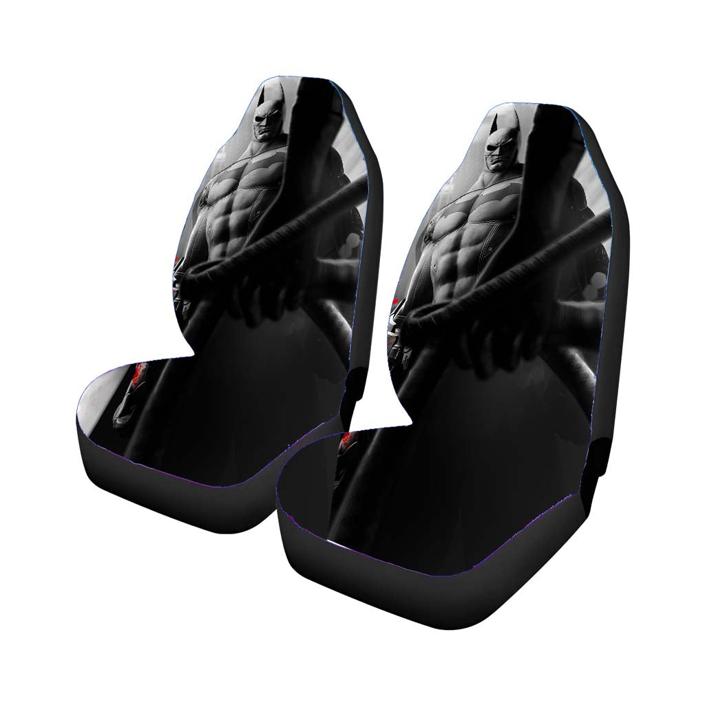 Batman Arkham City Battle Car Front Seat Covers