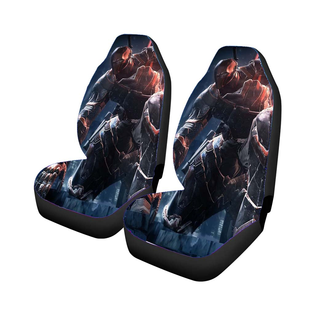 Batman Arkham Deathstroke Boss Fight Car Front Seat Covers