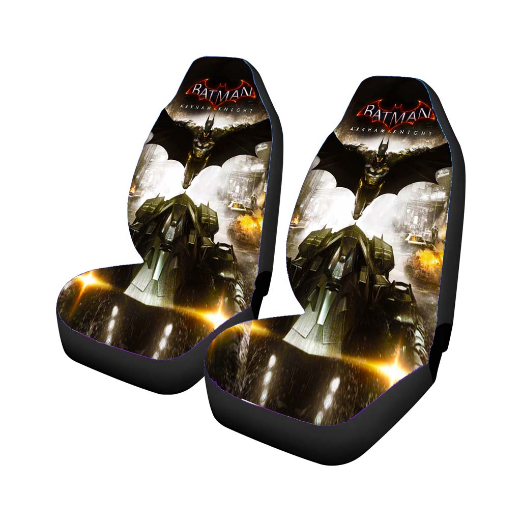 Batman Arkham Knight Batmobile Car Front Seat Covers