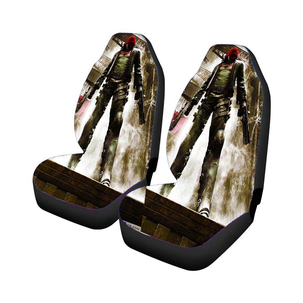 Batman Arkham Knight Red Hood Car Front Seat Covers