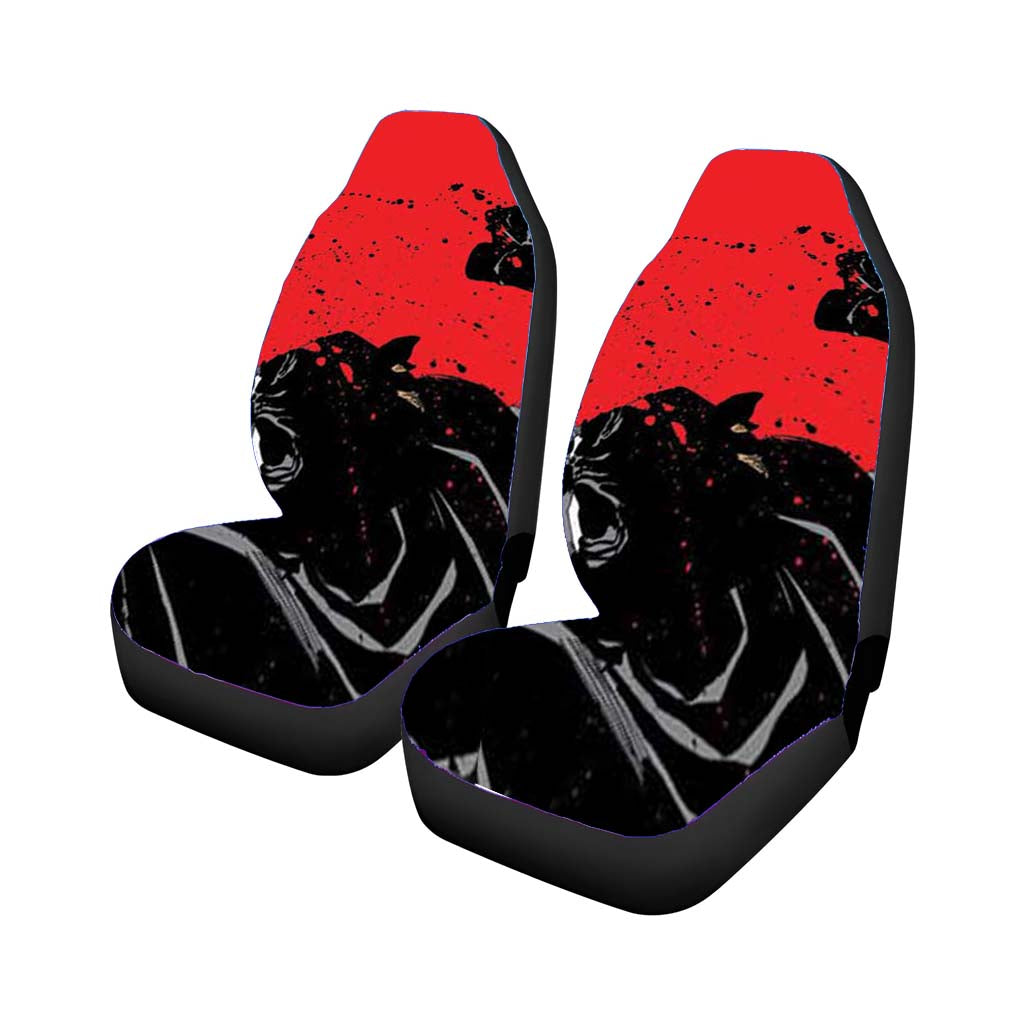 Batman Blood Punch Car Front Seat Covers
