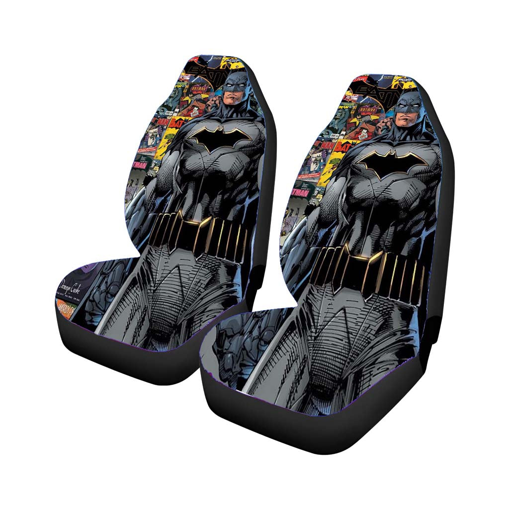 Batman Cartoon 789 Car Front Seat Covers