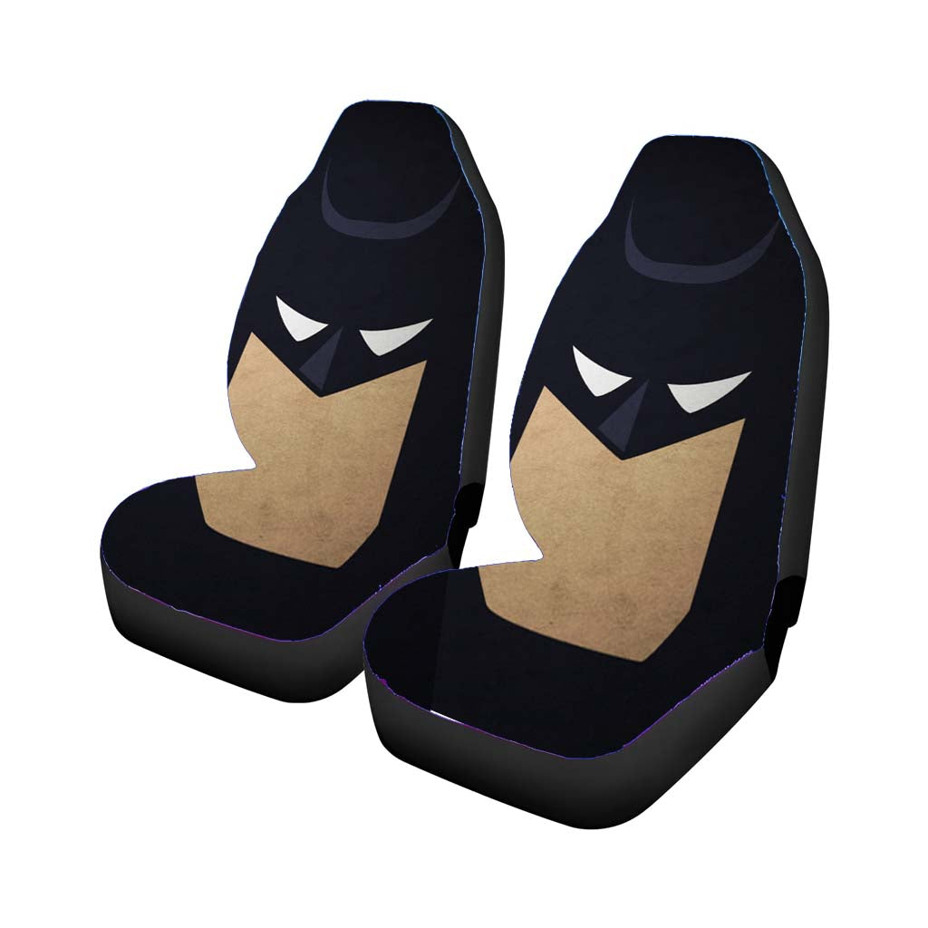 Batman Cartoon Face Car Front Seat Covers