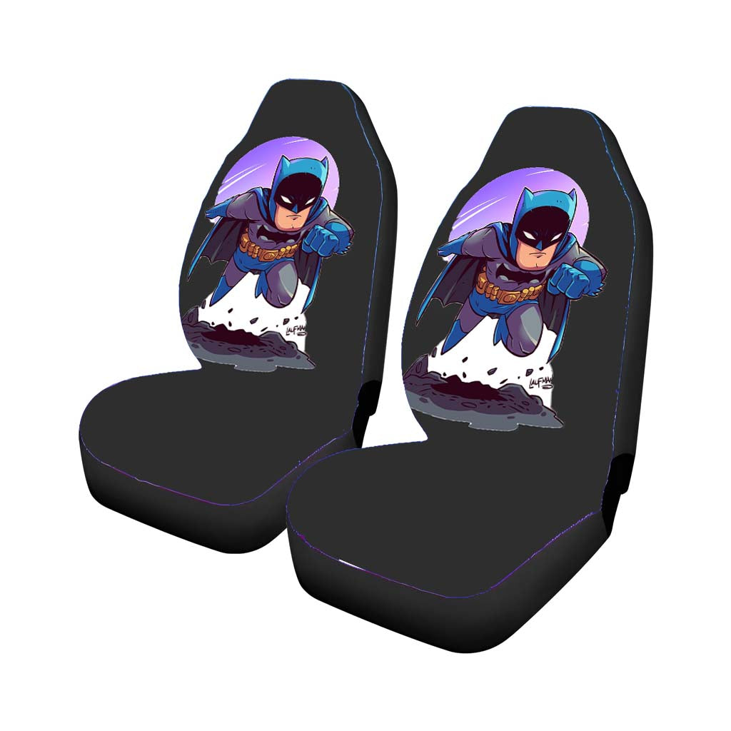 Batman Chibi Wallpaper Car Front Seat Covers