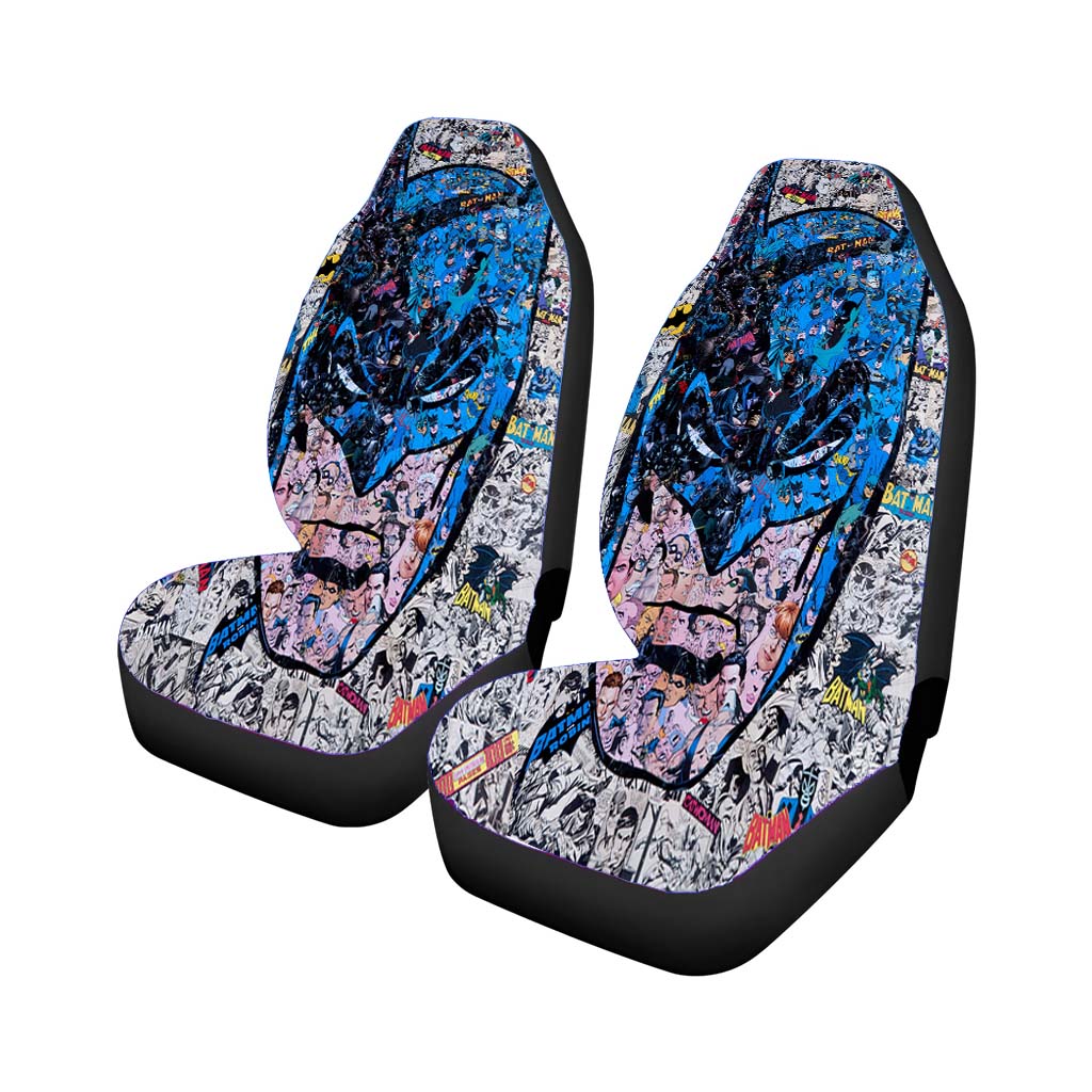 Batman Collage Car Front Seat Covers