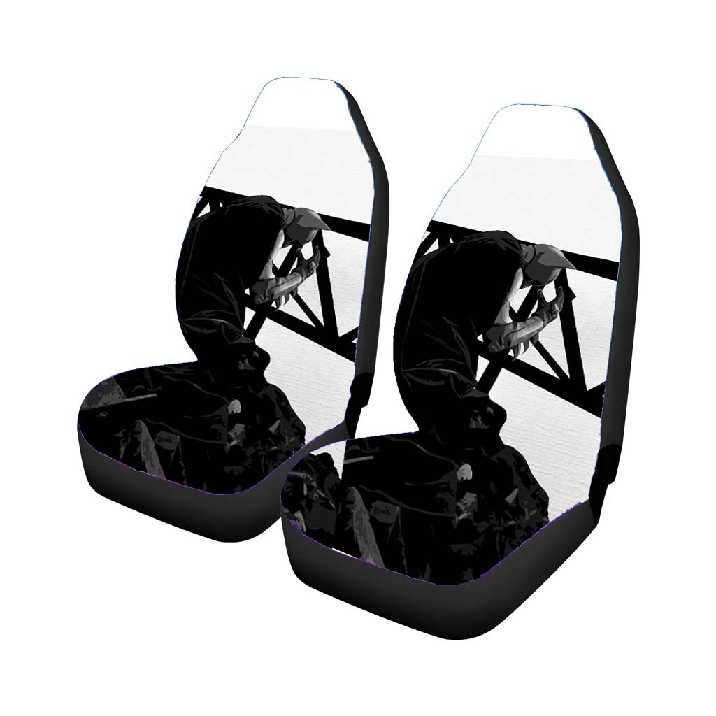 Batman Confused The Dark Knight Car Front Seat Covers