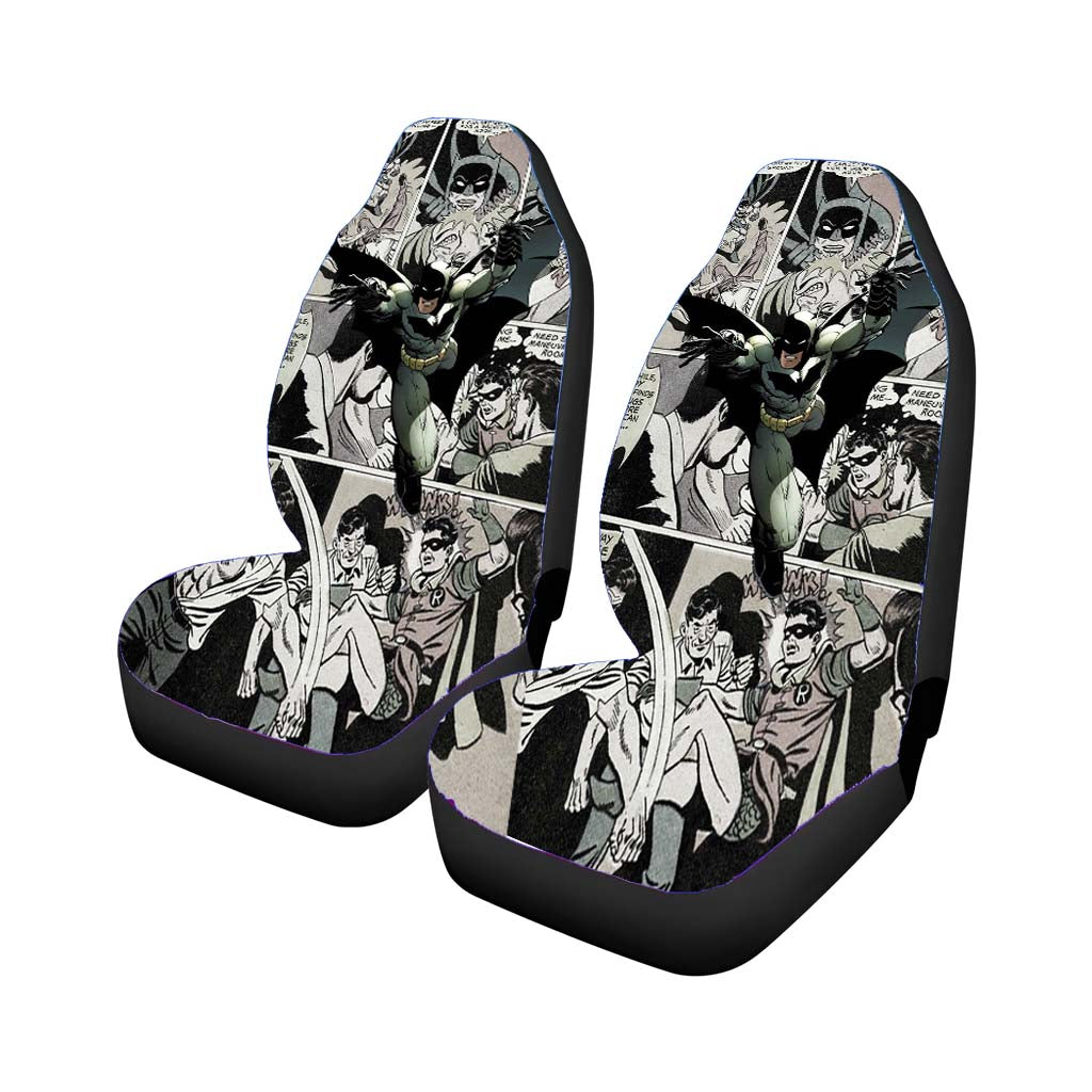 Batman Gotham Dc Comic Characters Car Front Seat Covers