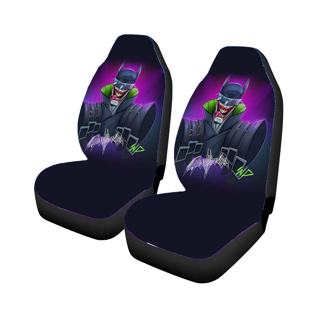 Batman Joker Laughs Car Front Seat Covers