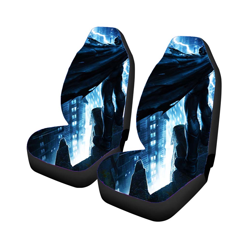 Batman Lightning Car Front Seat Covers