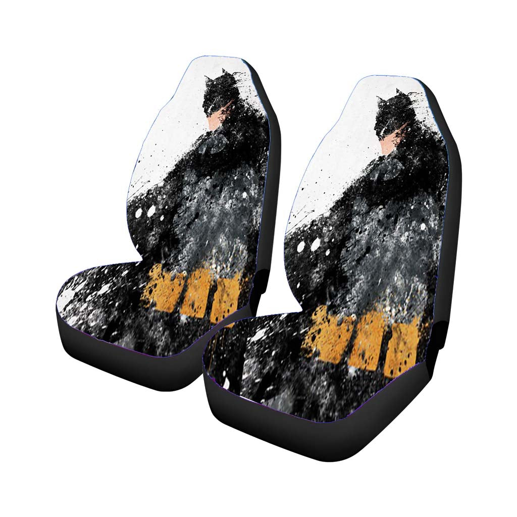 Batman Nebula Painting Car Front Seat Covers