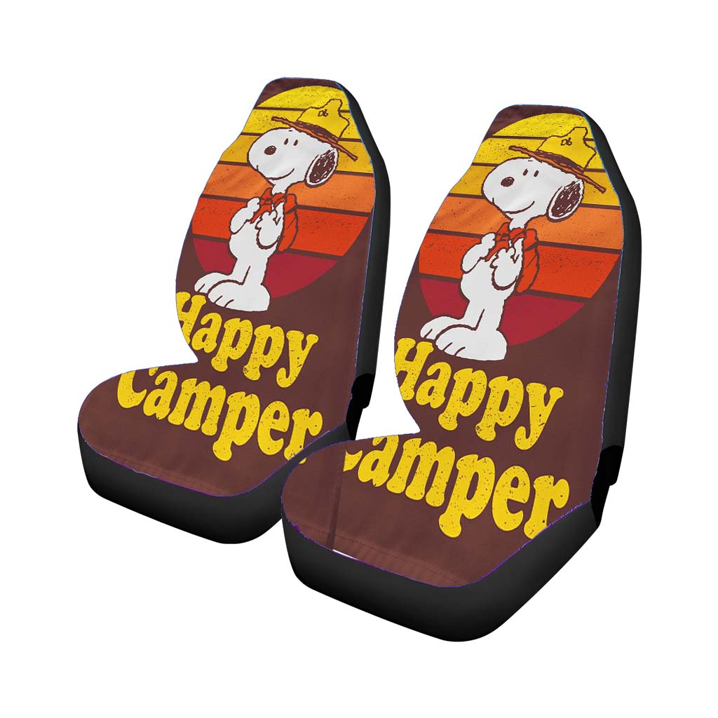 Beagle Scout Snoopy Rear Car Seat Covers