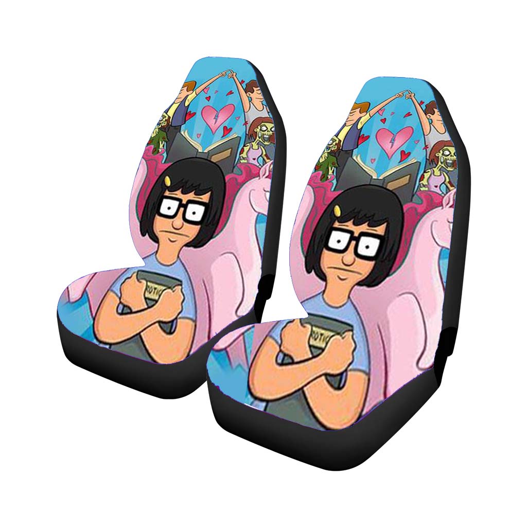 Bob'S Burgers Tina The Belchers Rear Car Seat Covers