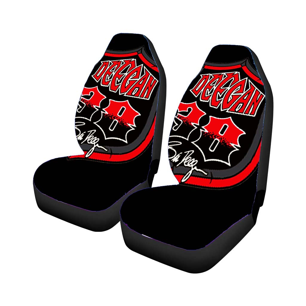 Brian Deegan Logo Metal Rear Car Seat Covers