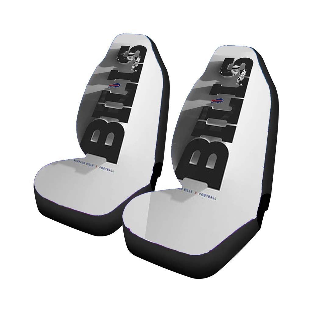 Buffalo Bills Emblem Rear Car Seat Covers