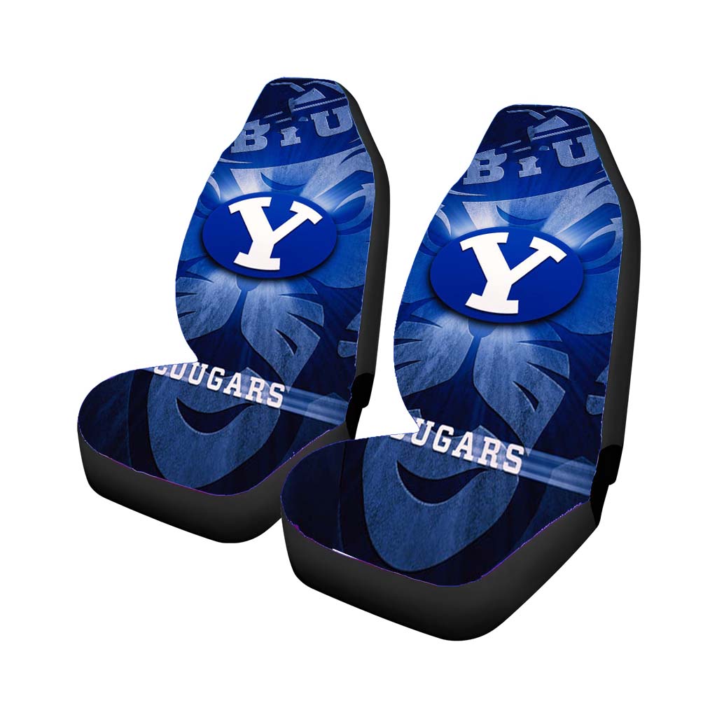 Byu Cougars Rear Car Seat Covers