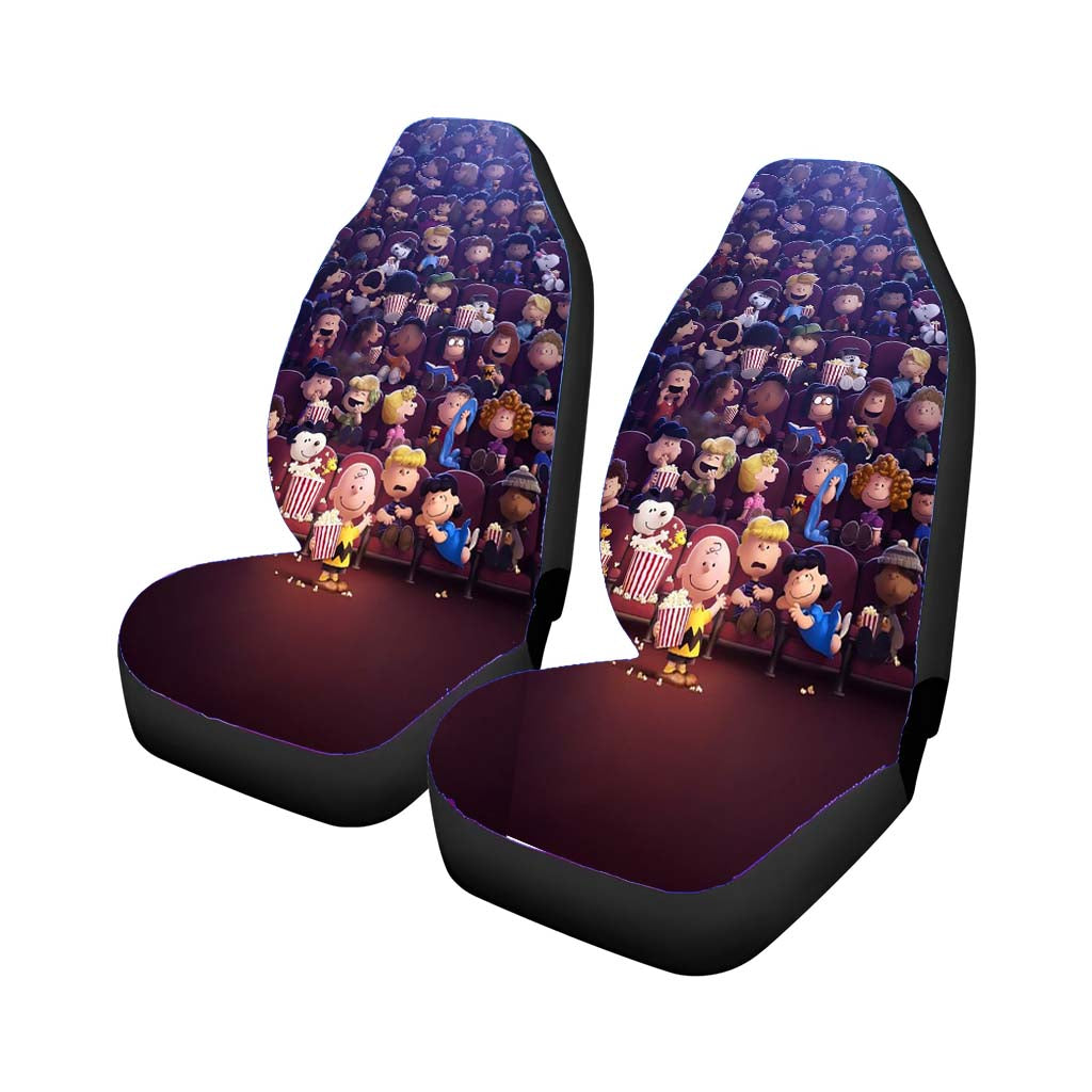 Charlie Brown Snoopy The Peanuts Movie Rear Car Seat Covers