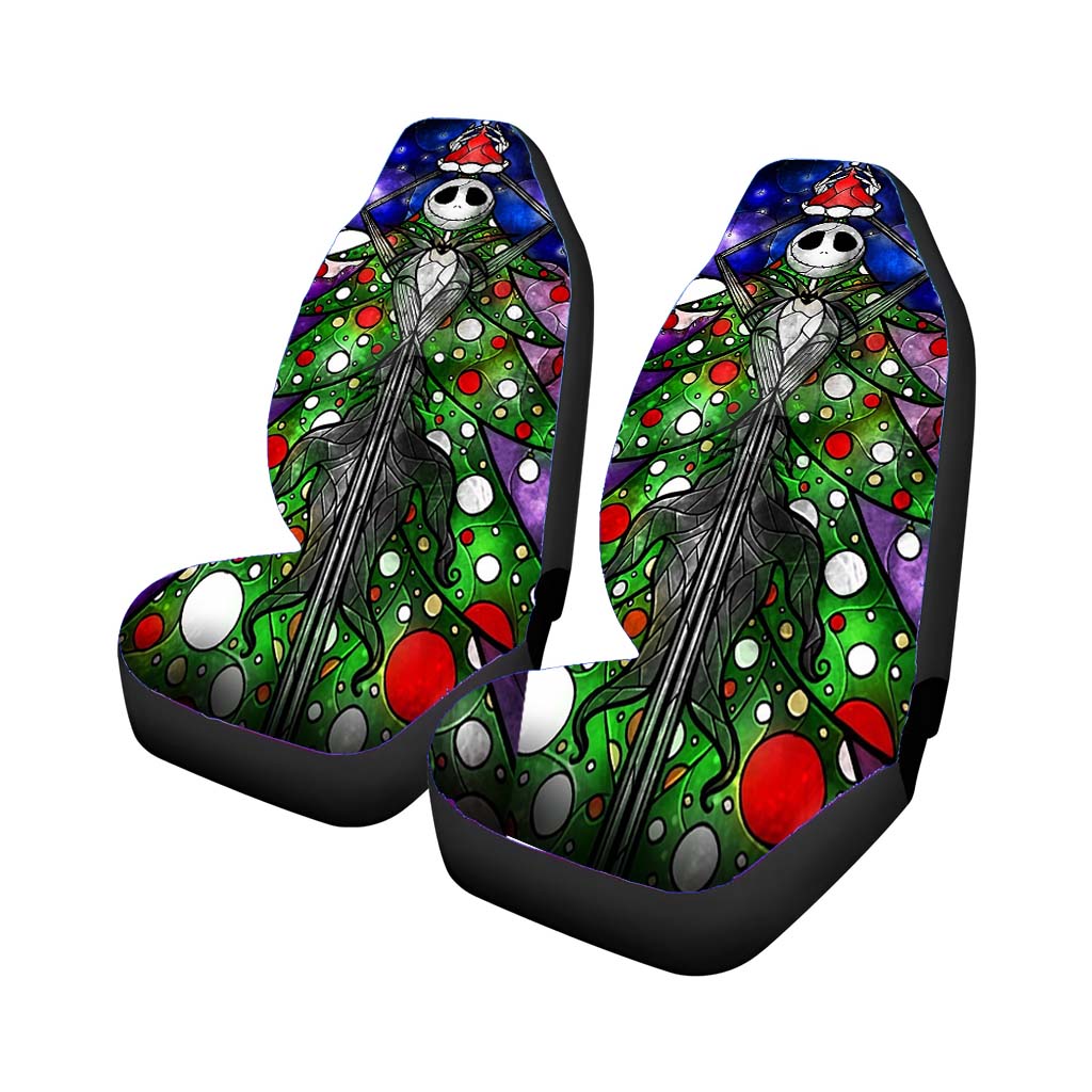 Christmas Jack Skellington Nightmare Rear Car Seat Covers
