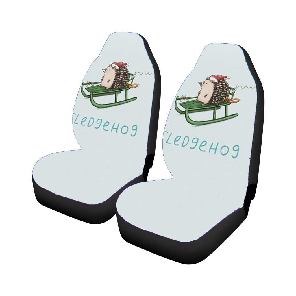 Christmas Jumper Pattern Gingerbread Man Rear Car Seat Covers