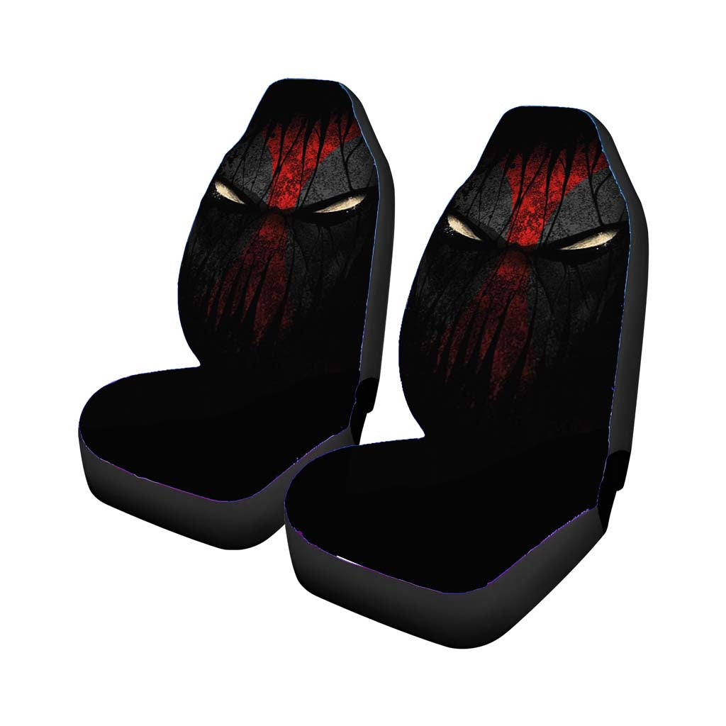 Dark Mask Deadpool Rear Car Seat Covers
