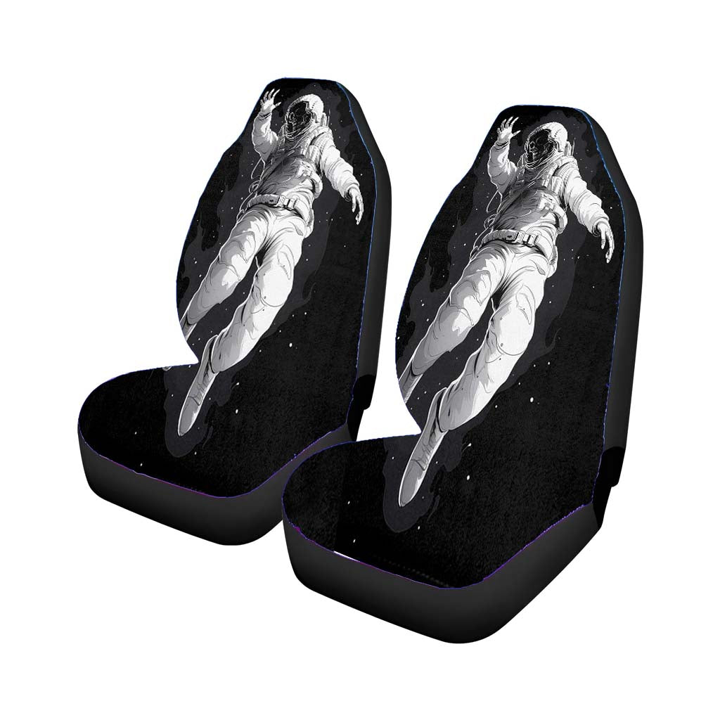 Dead Space Skeleton Astronaut Rear Car Seat Covers