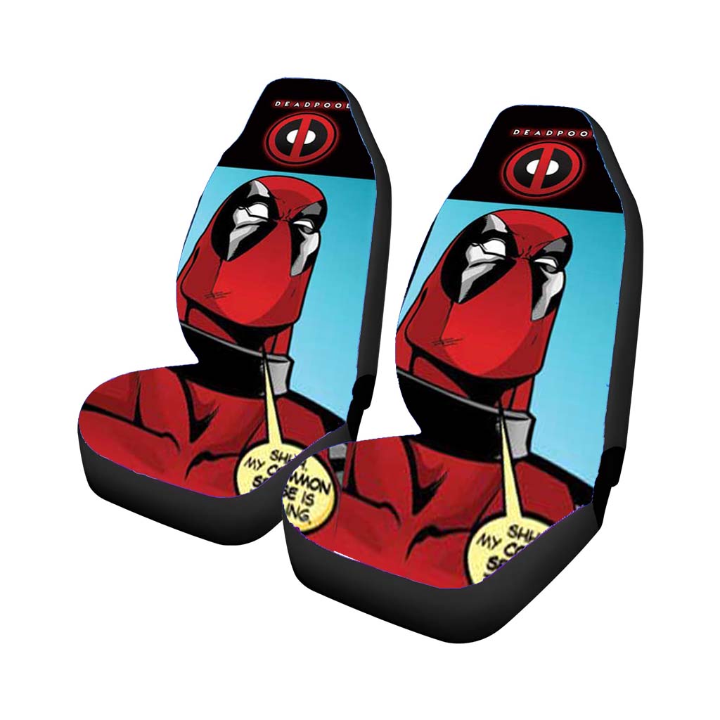 Deadpool Common Sense Rear Car Seat Covers