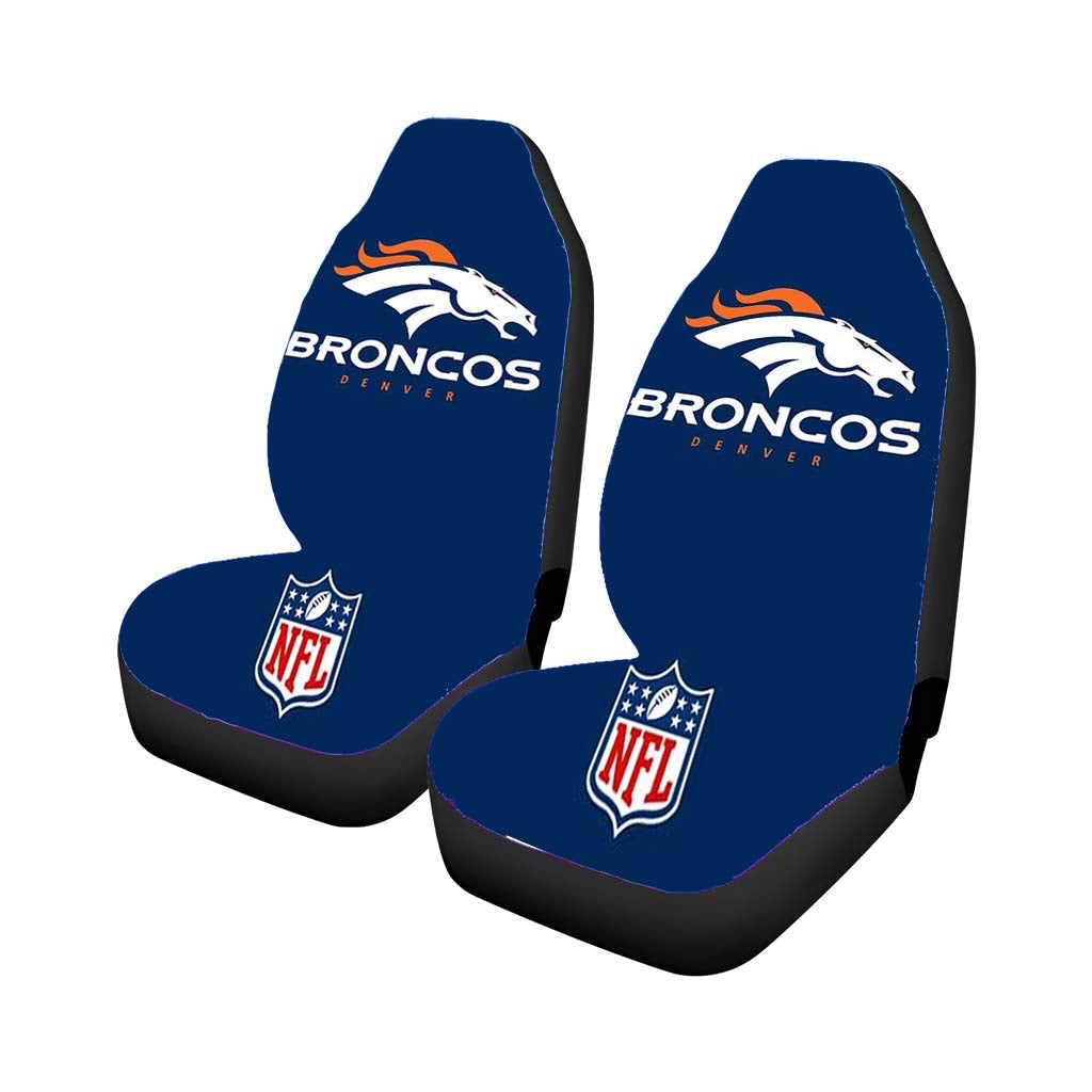 Denver Broncos Zr 1 Rear Car Seat Covers