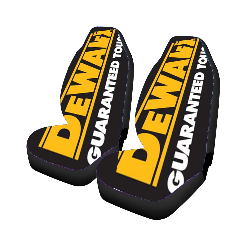 Dewalt Guaranteed Tough Logo Rear Car Seat Covers