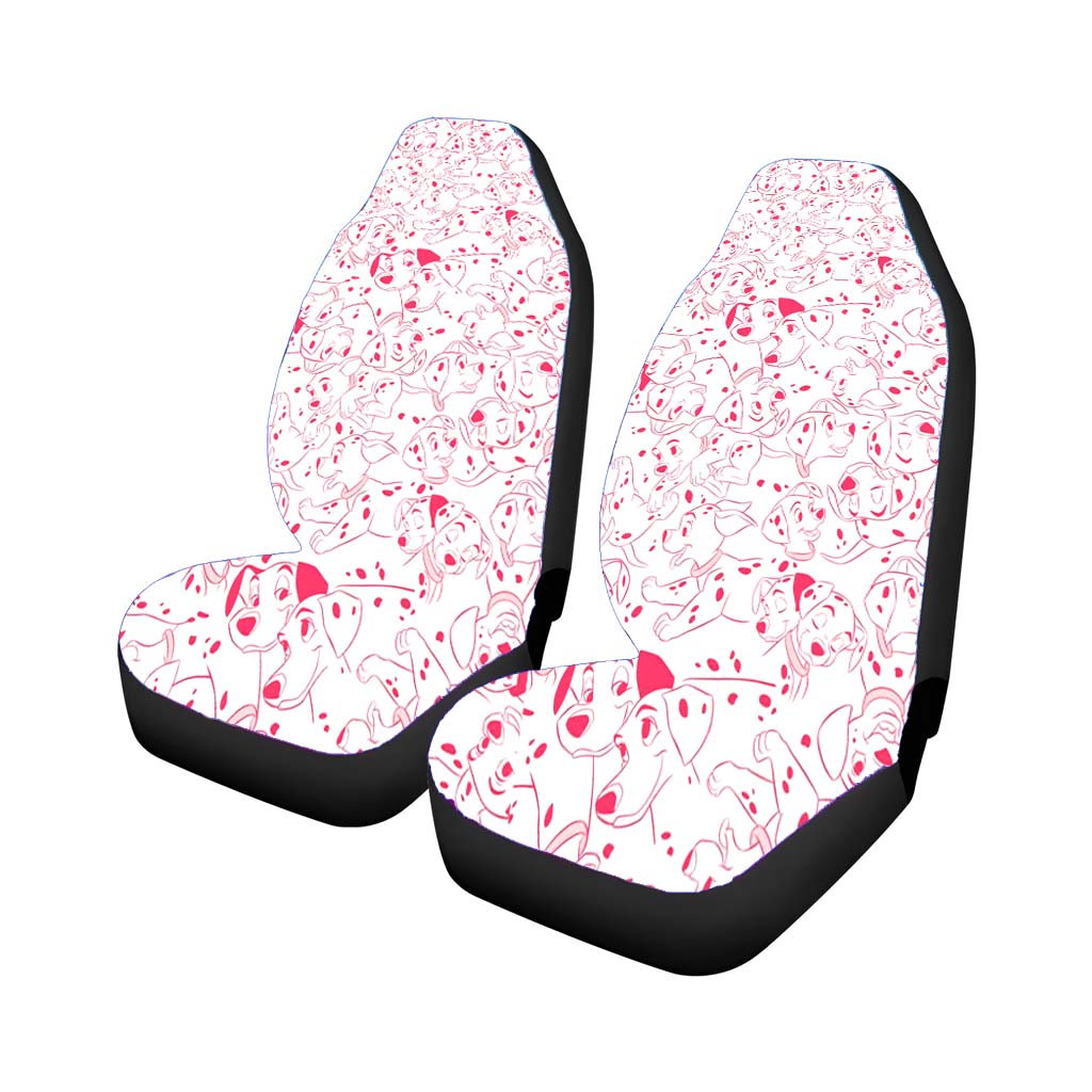 Disney 101 Dalmatians Family Pattern Rear Car Seat Covers