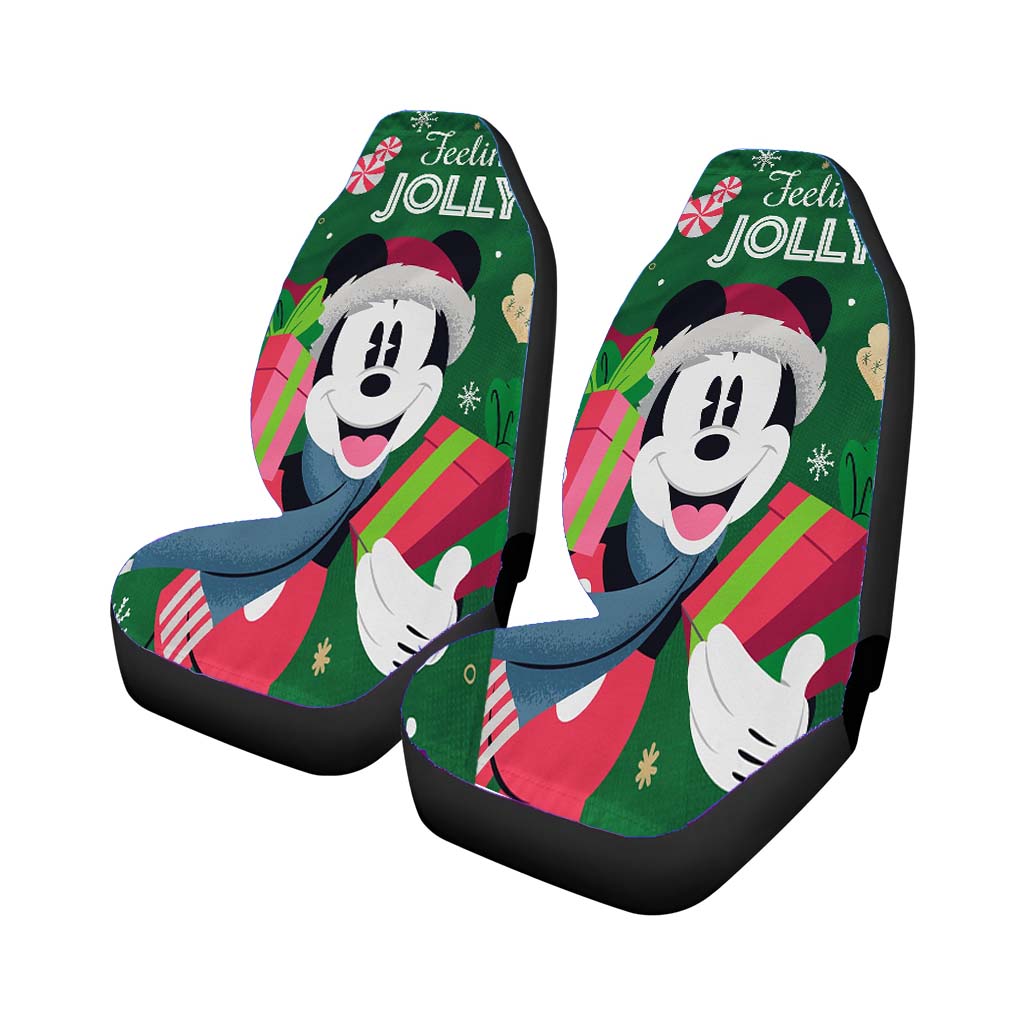 Disney Feeling Jolly Mickey Mouse Rear Car Seat Covers