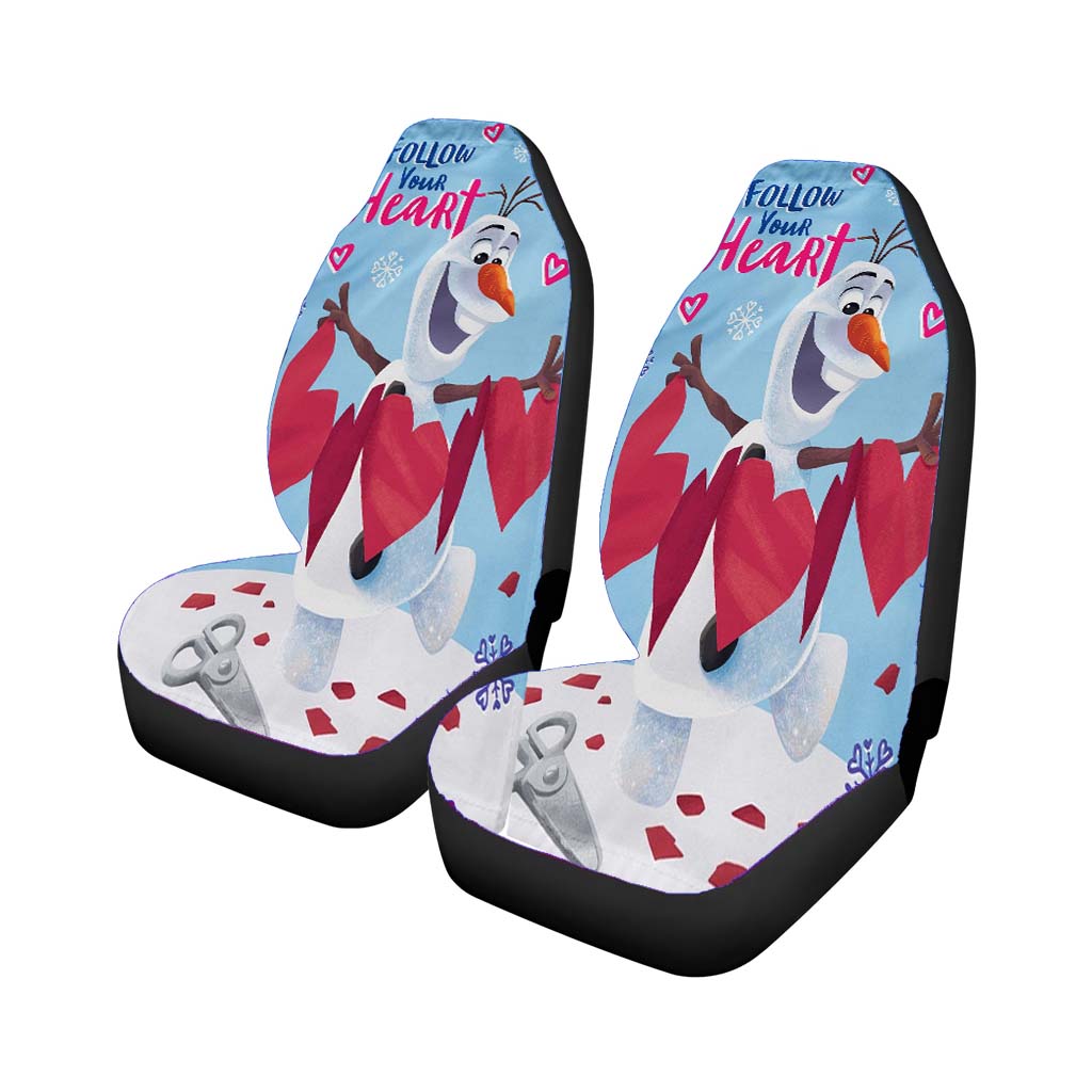 Disney Frozen Olaf Rear Car Seat Covers