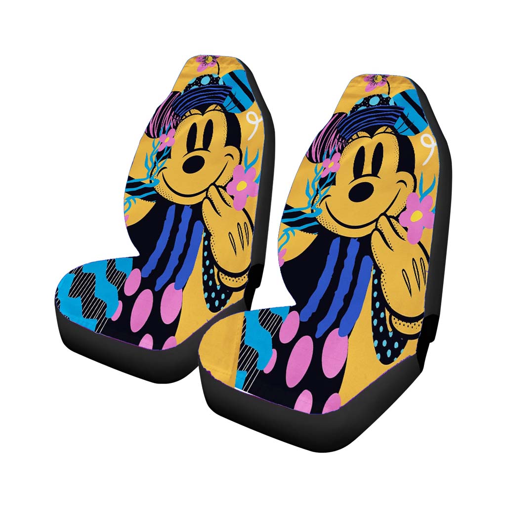 Disney Spring Minnie Mouse Rear Car Seat Covers