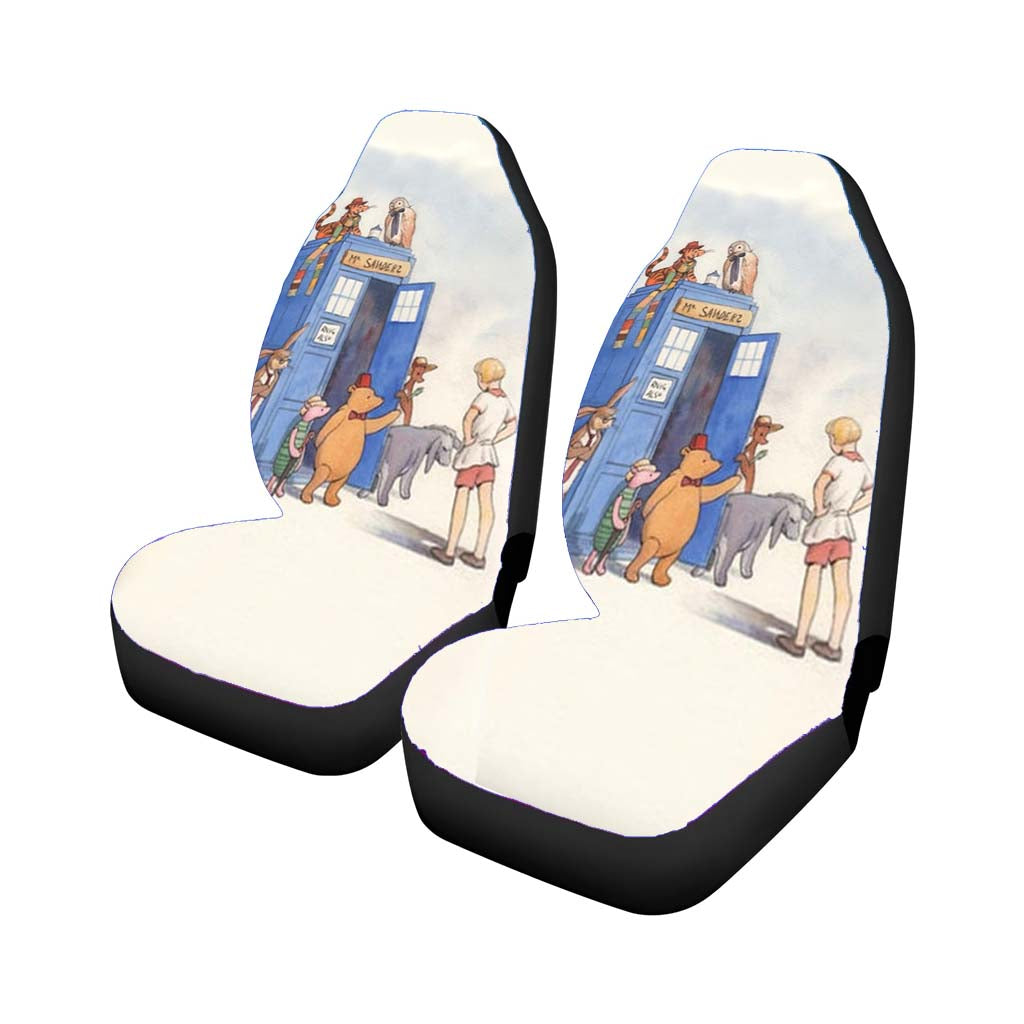 Doctor Pooh - Winnie Rear Car Seat Covers