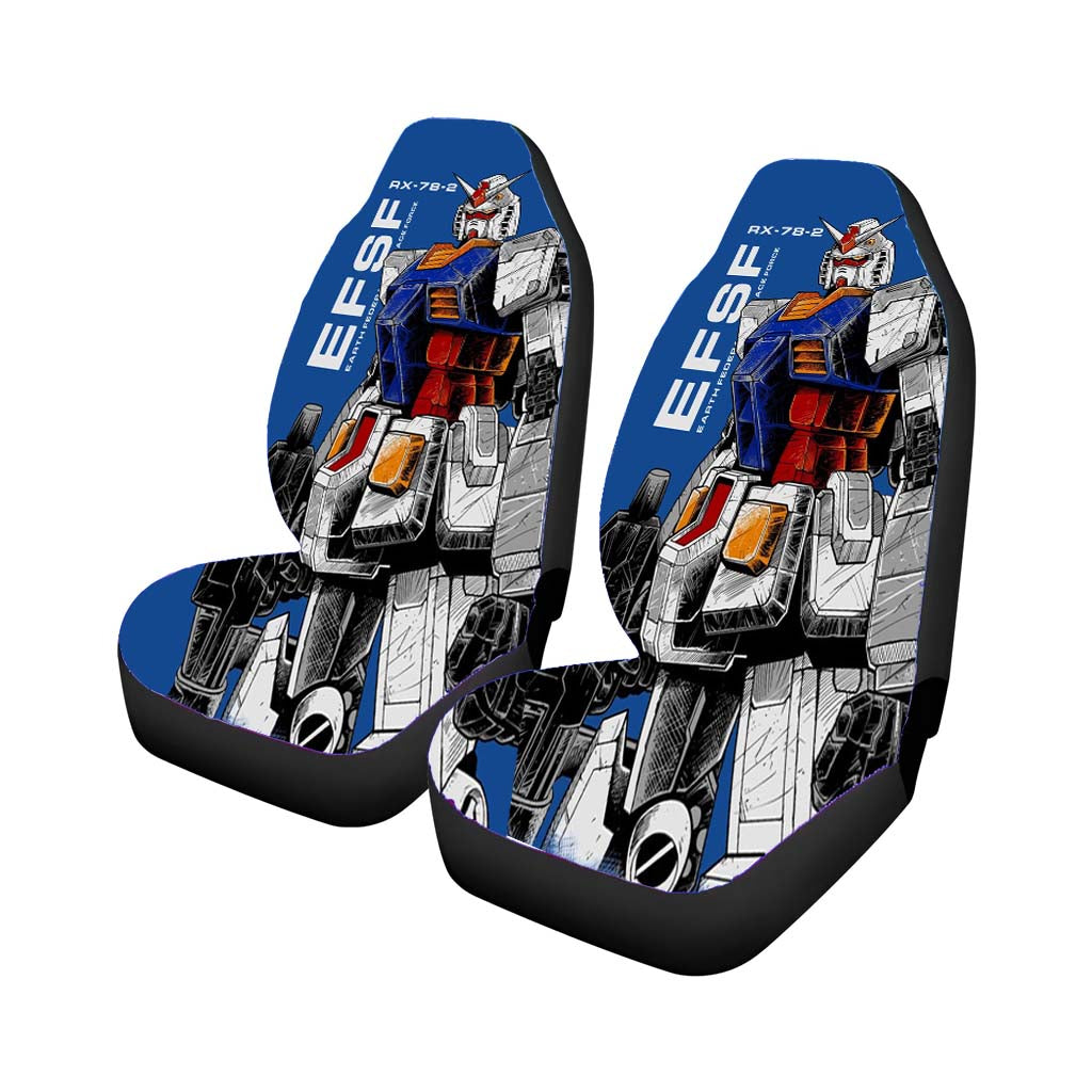 Efsf Rx 78 Gundam Mecha Rear Car Seat Covers