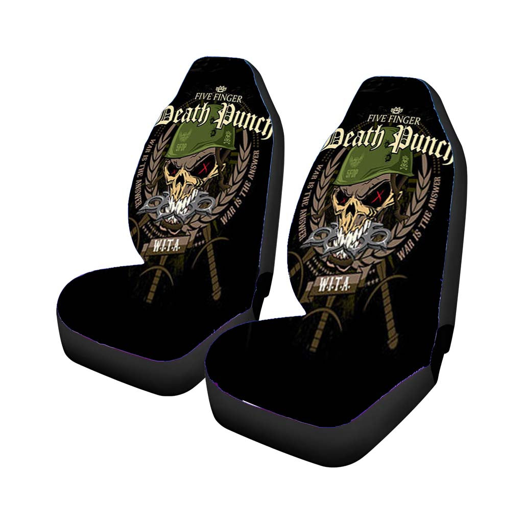 Five Finger Death Punch Wita Rear Car Seat Covers