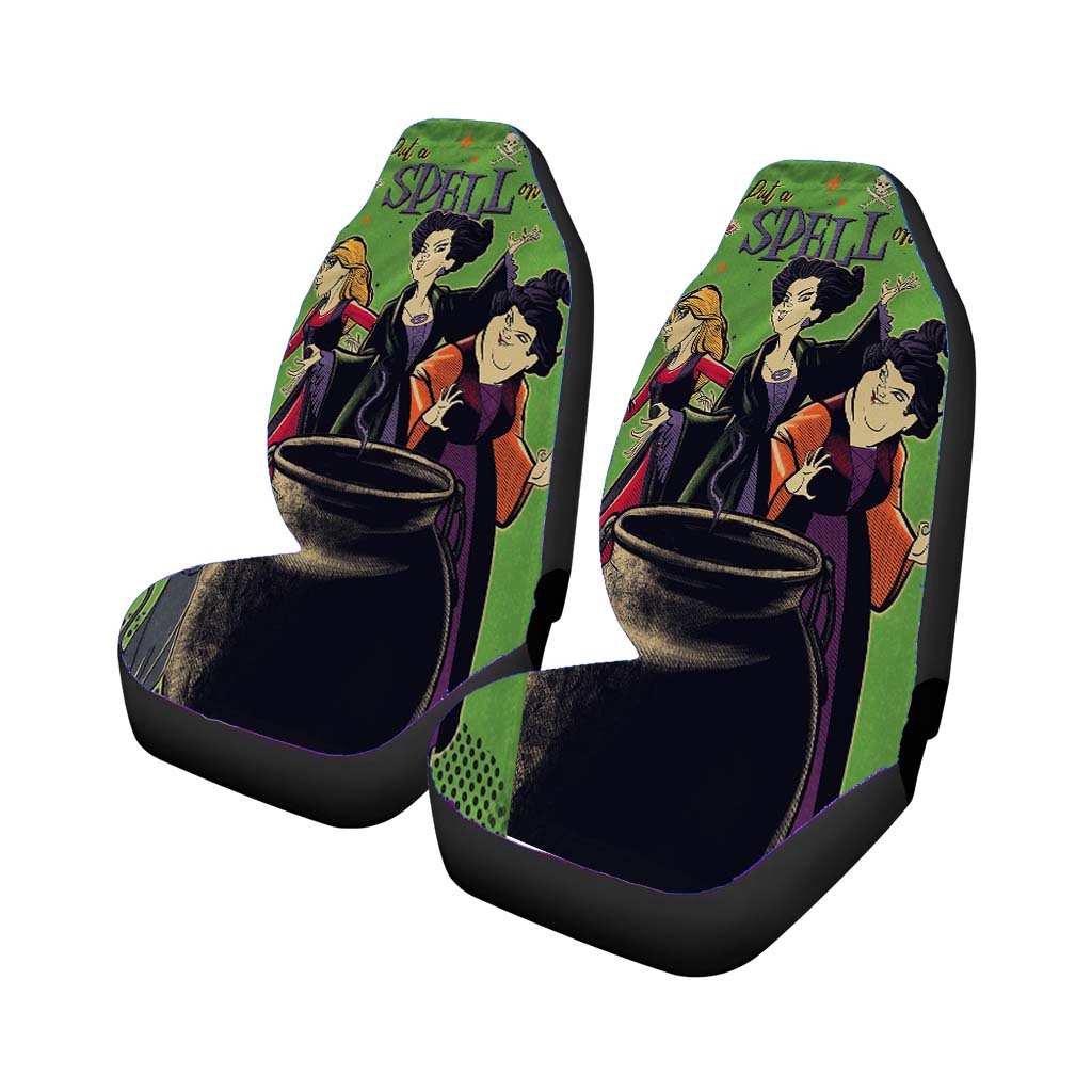 Hocus Pocus Put A Spell On You Rear Car Seat Covers