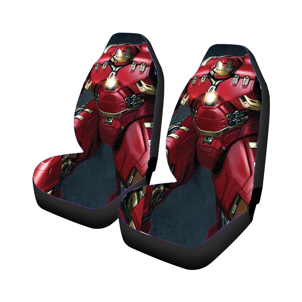 Hulk Buster Iron Man Rear Car Seat Covers