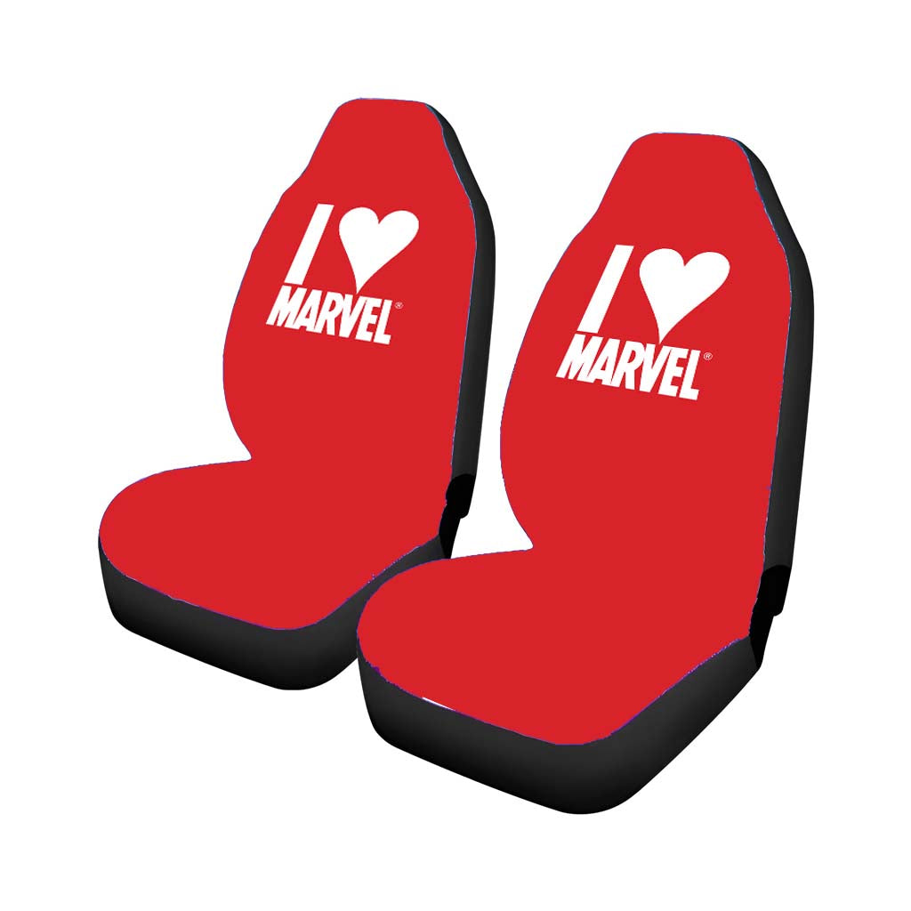 I Love Marvel Rear Car Seat Covers