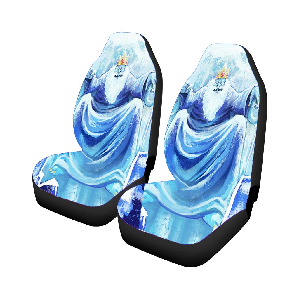 Ice King Adventure Time Art Rear Car Seat Covers