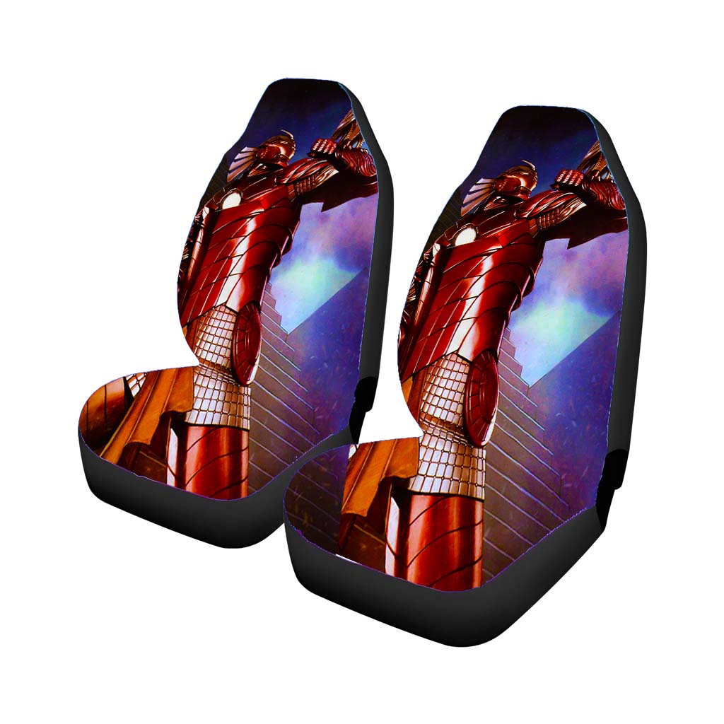 Iron Man Egyptian Rear Car Seat Covers