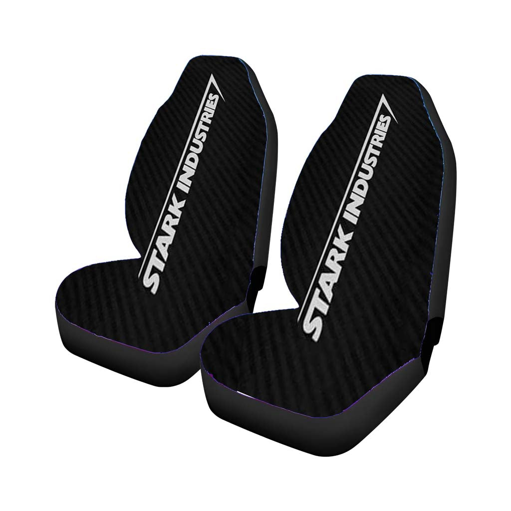 Iron Man Stark Logo Rear Car Seat Covers