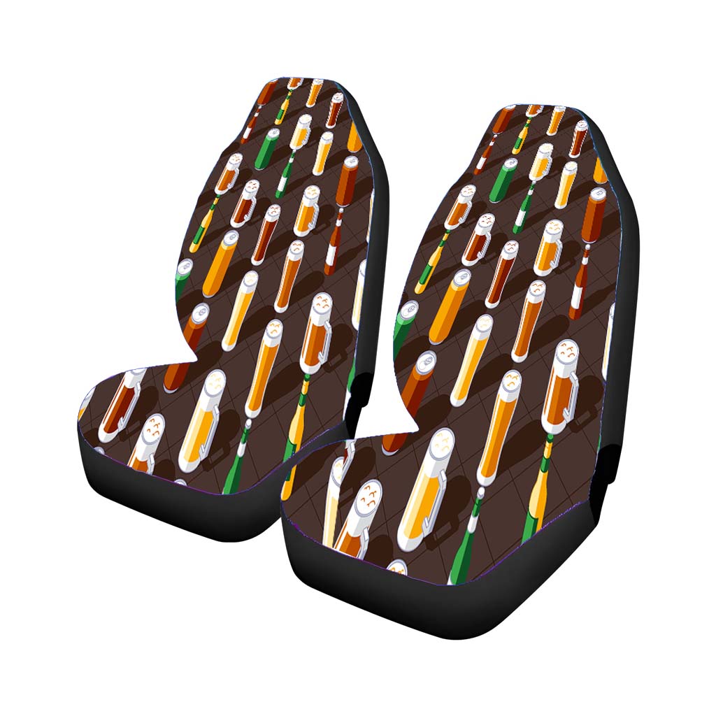 Isometric St Patricks Day Pattern 10 Rear Car Seat Covers