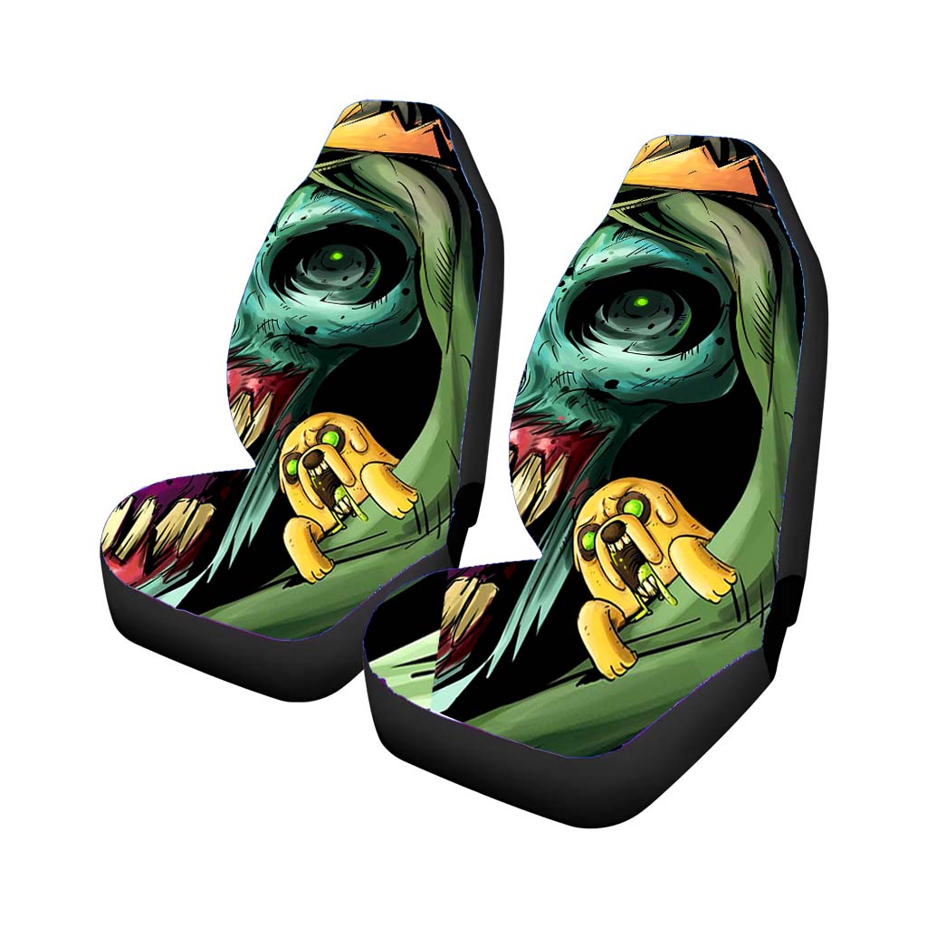 Jake And Skull Monster Rear Car Seat Covers